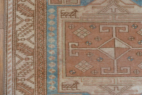 Antique Oushak Runner Rug (2' x 11')
